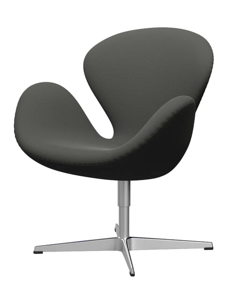 3320 Swan™ Sessel im Textil (Preisgruppe 2) von Arne Jacobsen - Steelcut / 160 Grau - Jacobsen Plus