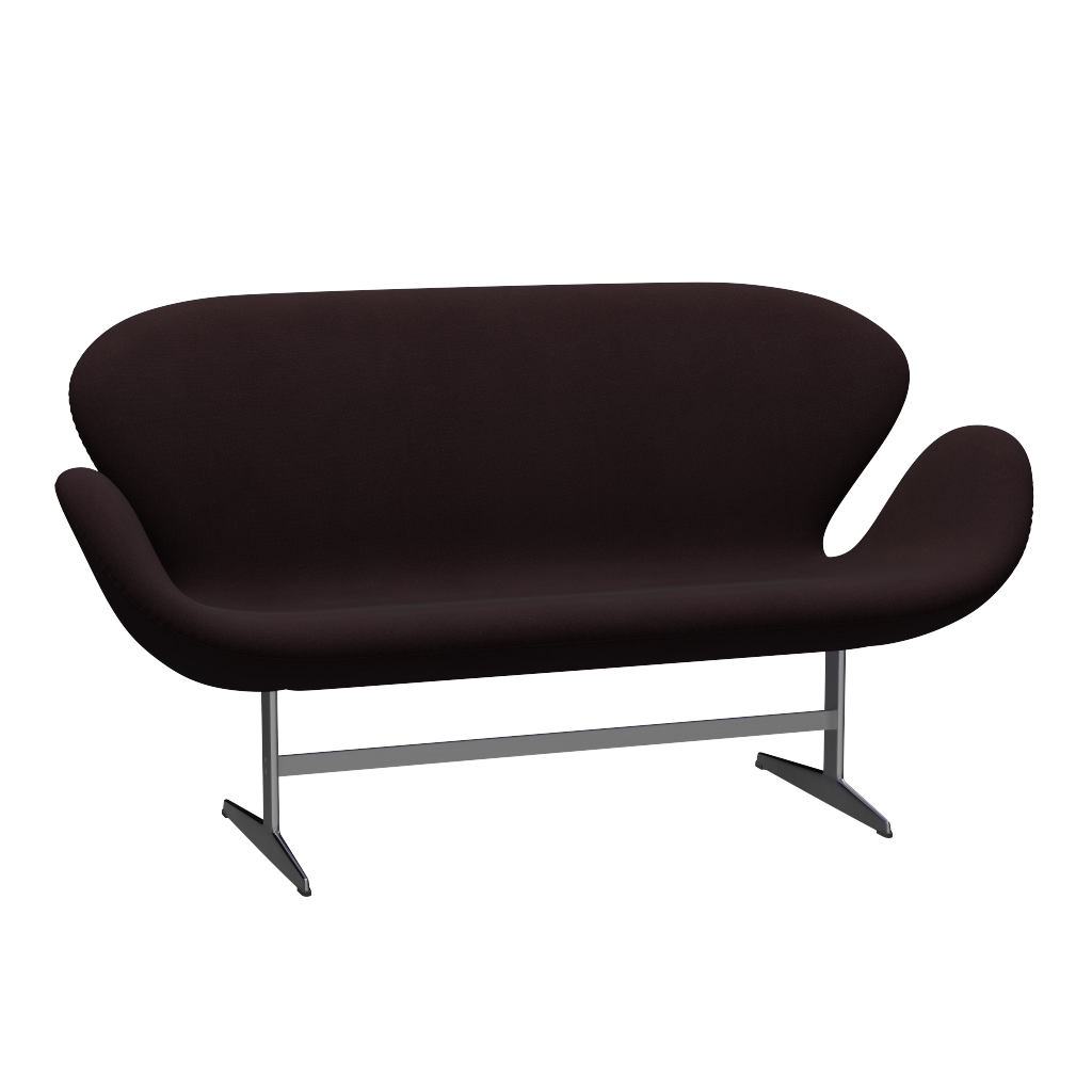 3321 Svanesofa af Arne Jacobsen - Christianshavn - 1142 Dark Red Uni - Jacobsen Plus