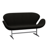 3321 Svanesofa af Arne Jacobsen - Hallingdal - 173 Black/Grey - Jacobsen Plus