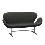 3321 Svanesofa af Arne Jacobsen - Hallingdal - 368 Black/Grey - Jacobsen Plus
