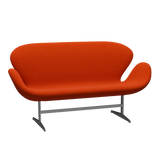 3321 Svanesofa af Arne Jacobsen - Hallingdal - 590 Red/Orange - Jacobsen Plus