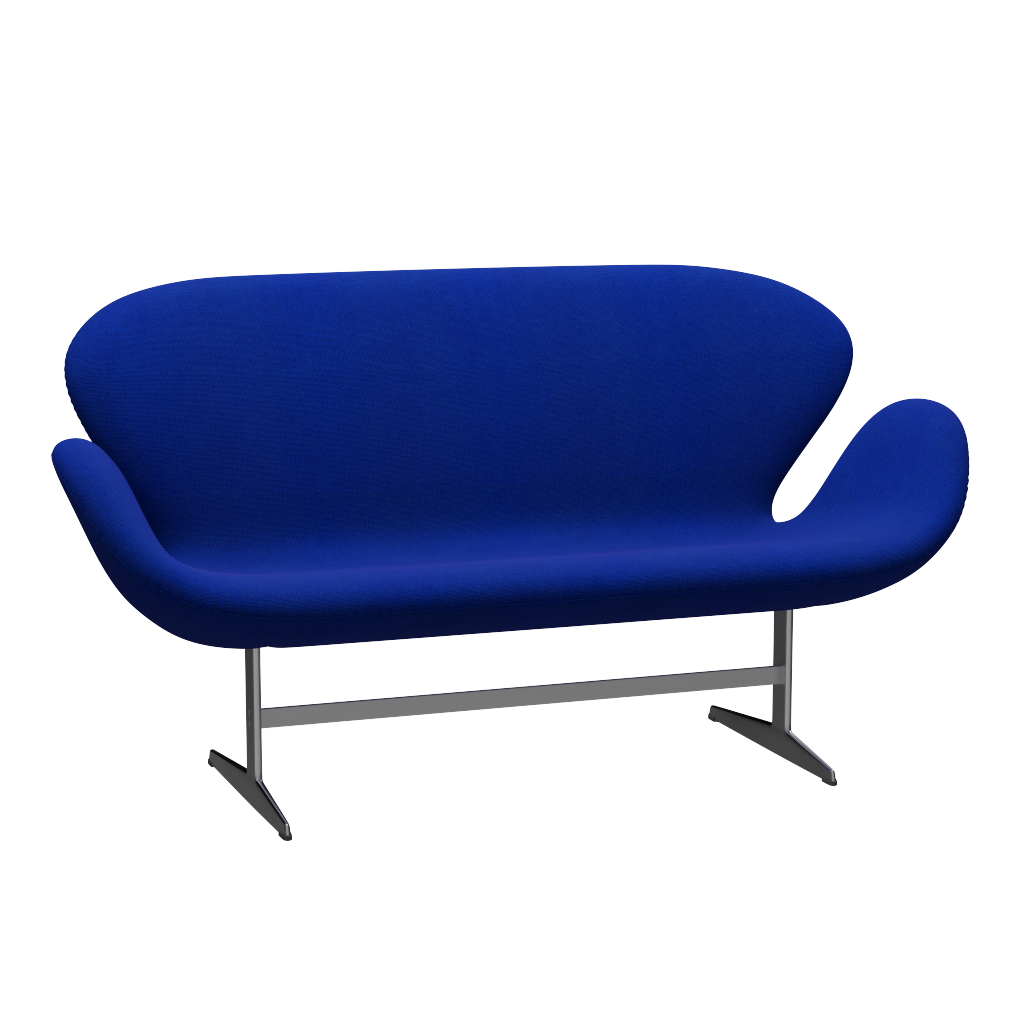 3321 Svanesofa af Arne Jacobsen - Hallingdal - 750 Blue - Jacobsen Plus