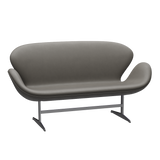 3321 Svanesofa af Arne Jacobsen - Essential læder - Lava - Jacobsen Plus