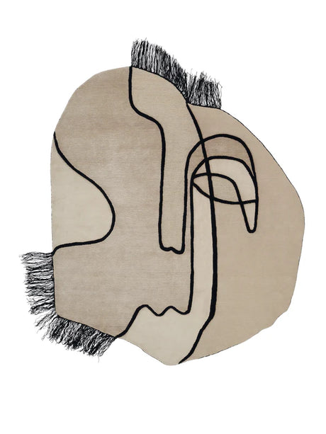 Slanted Self Wandeppich, 190 x 230 cm von Linie Design - 1 - Jacobsen Plus