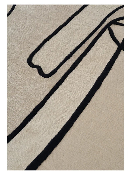 Slanted Self Wandeppich, 190 x 230 cm von Linie Design - 3 - Jacobsen Plus