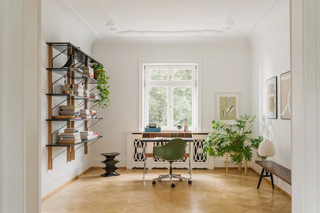 Eames Plastic Armchair PACC fra Vitra - Mustard - Jacobsen Plus