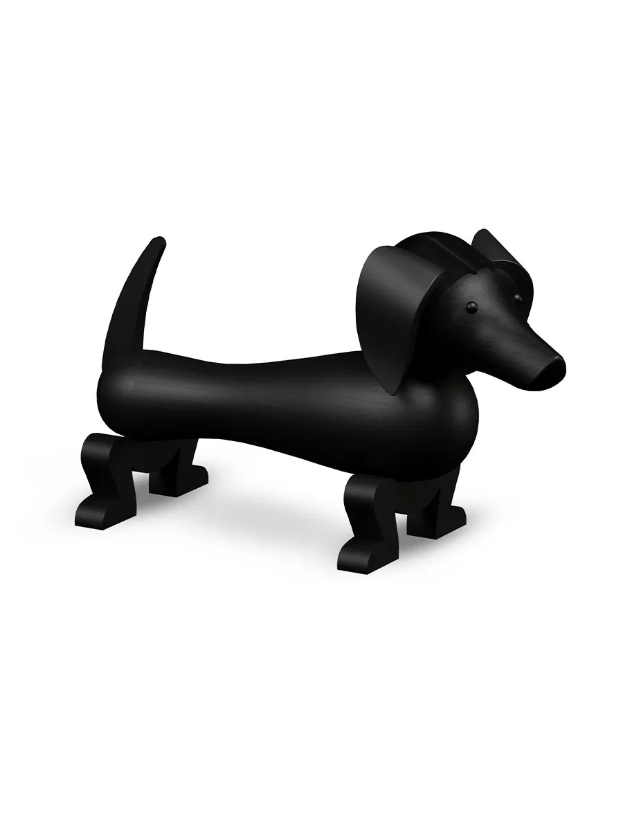 Gravhund dunkelgebeizt, mittel von Kay Bojesen - 1 - Jacobsen Plus