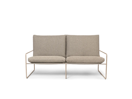 Desert 2-Seater fra Ferm Living - Cashmere - Dolce - Dark Sand - Jacobsen Plus