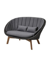 Peacock 2-pers. Sofa, Soft Rope fra Cane-line - 1 - Jacobsen Plus