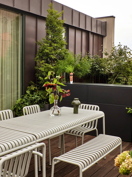 Palissade Bench, sky grey von Hay - 4 - Jacobsen Plus