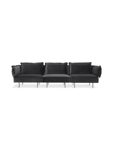 3-Sitzer-Sofa von HANDVÄRK - Dunkelgrau - Jacobsen Plus