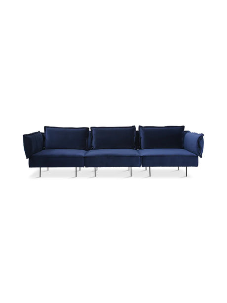3-Sitzer-Sofa von HANDVÄRK - Royalblau - Jacobsen Plus