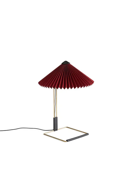 Matin Tischleuchte von HAY - Small / Oxidrot - Jacobsen Plus