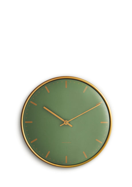 City Hall Wanduhr, Grün von Arne Jacobsen (Ø: 29) - 1 - Jacobsen Plus