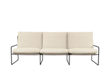 Desert 3-Seater outdoor sofa fra Ferm Living - Black - Pure Bouclé - Off-white - Jacobsen Plus