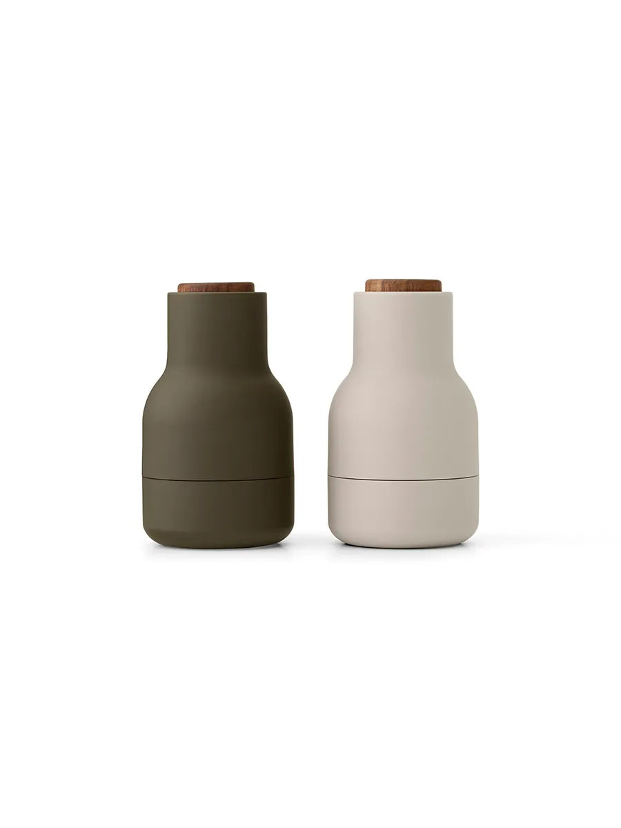 Bottle Grinder Small, jagdgrün/beige von Audo Copenhagen