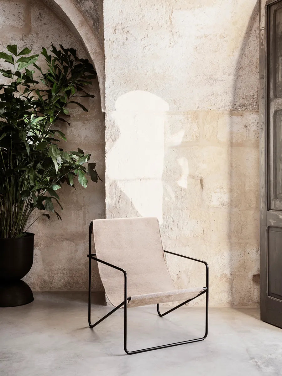 Desert Lounge Chair, Schwarz von Ferm Living - 17 - Jacobsen Plus