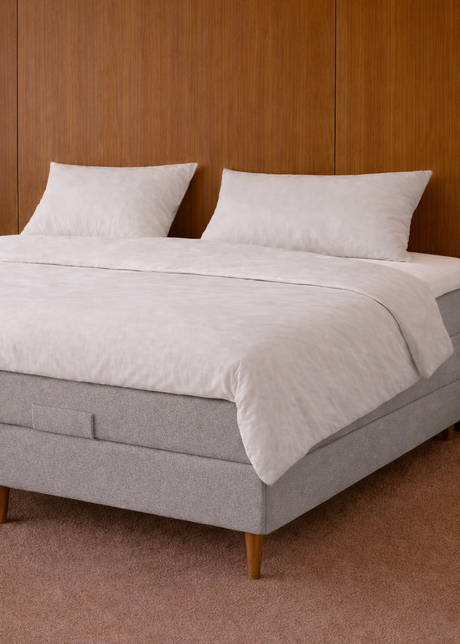 Jacobsen Plus Beds – Bett mit Hebemechanismus, Sand - 1 - Jacobsen Plus