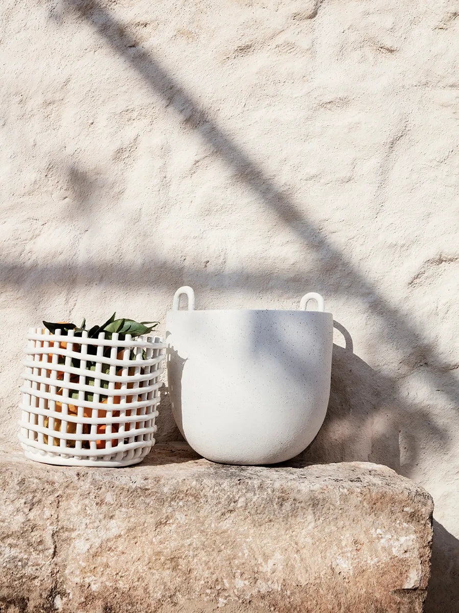 Ceramic Basket, large von Ferm Living - 1 - Jacobsen Plus