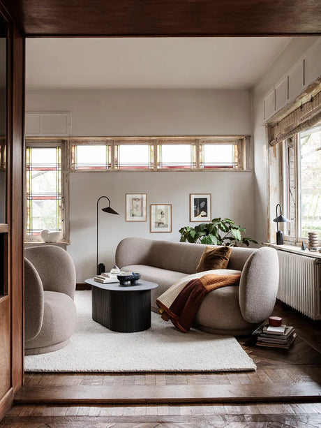 Rico Sofa 3 Bouclé, Off-White von Ferm Living - 4 - Jacobsen Plus