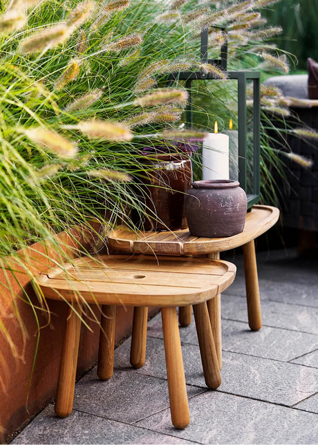 Royal Couchtisch, quadratisch von Cane-line - 2 - Jacobsen Plus