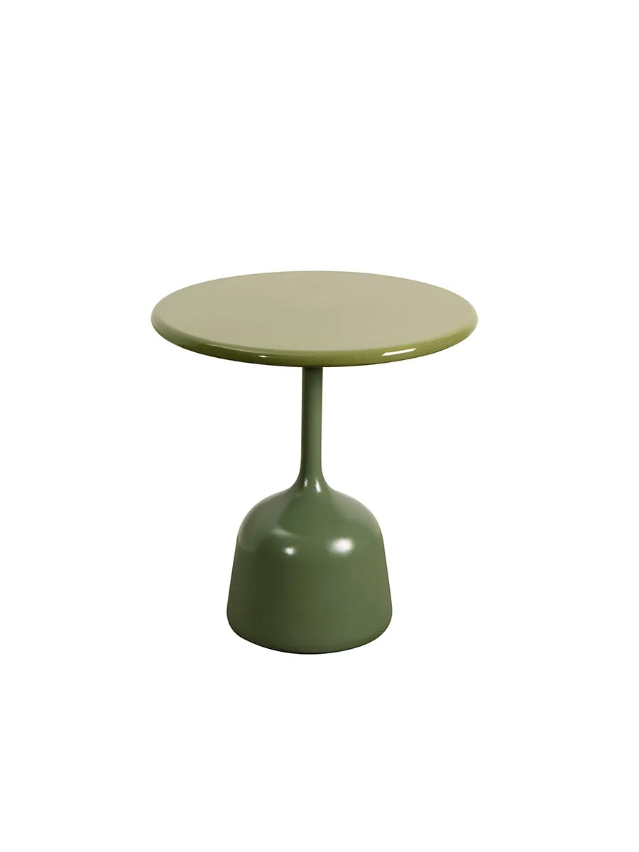 Glaze Sofabord, lille fra Cane-line - Green / Green aluminium - Jacobsen Plus