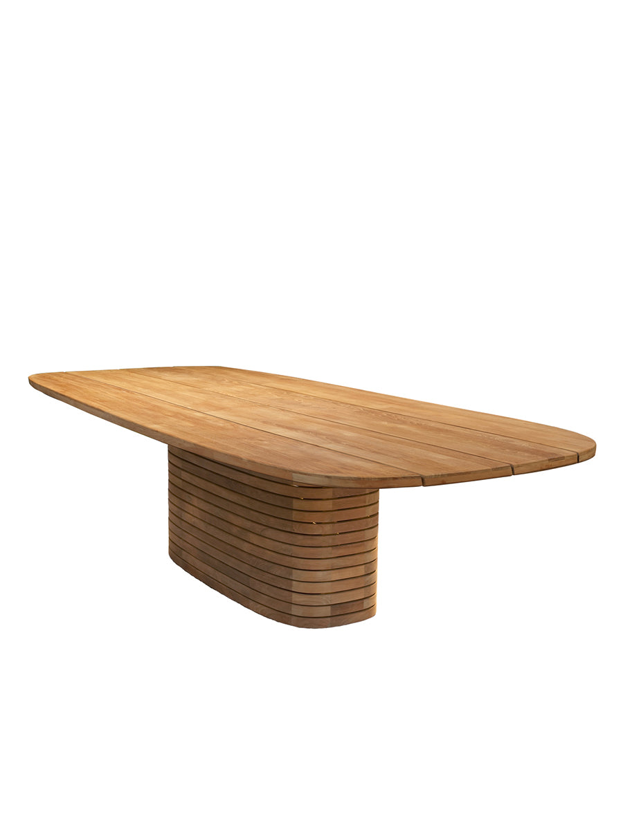 Mellow Gartentisch, oval, large fra Cane-line - Teak - Jacobsen Plus