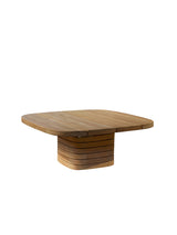 Mellow Outdoor Couchtisch, quadratisch, small von Cane-line - Teak - Jacobsen Plus