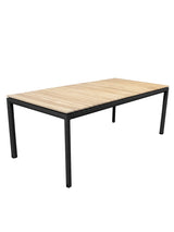 Drop Esstisch m/120 cm udtræk, Teak/lava grey fra Cane-line - 1 - Jacobsen Plus