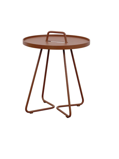 On The Move Sidebord von Cane-line - Klein / Desert Red - Jacobsen Plus