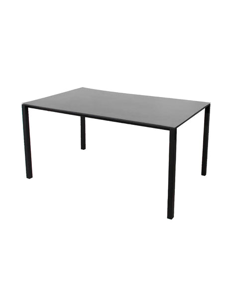 Pure Tisch, 150x90 cm von Cane-line - Toscana Sand / Lavagrau - Jacobsen Plus