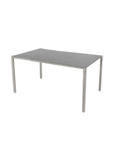 Pure Bord, 150x90 cm fra Cane-line - Basalt grey / Taupe - Jacobsen Plus
