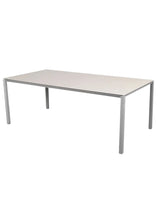 Pure Bord, 200x100 cm fra Cane-line - Light grey / Toscana Sand - Jacobsen Plus