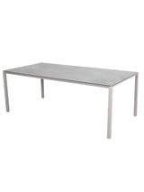 Pure Bord, 200x100 cm fra Cane-line - Sand / Fossil Grey - Jacobsen Plus