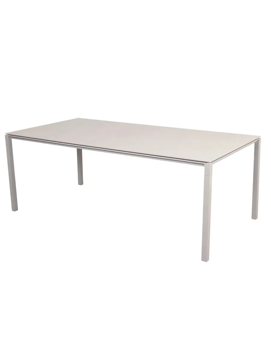 Pure Bord, 200x100 cm fra Cane-line - Sand / Toscana Sand - Jacobsen Plus