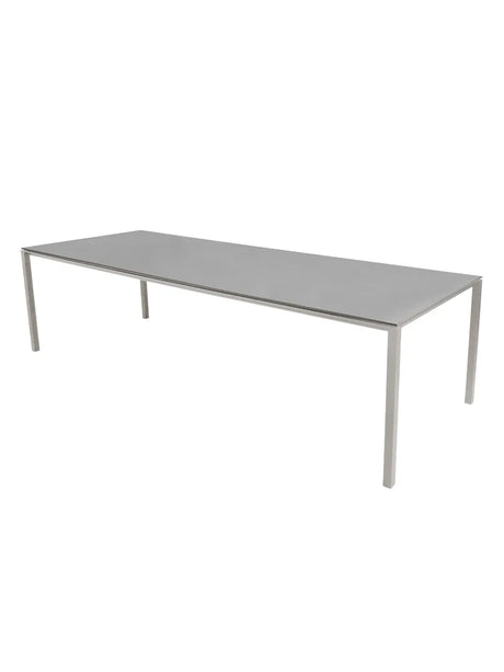 Pure Tisch, 280x100 cm von Cane-line - Sand / Concrete Grau - Jacobsen Plus