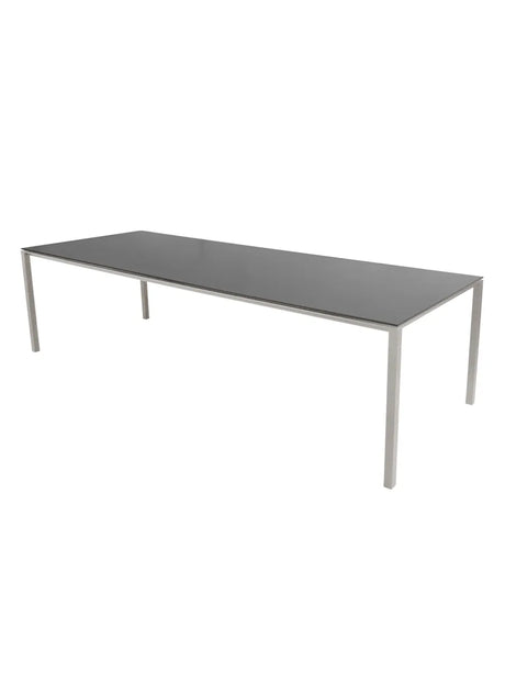 Pure Tisch, 280x100 cm von Cane-line - Sand / Nero Black - Jacobsen Plus