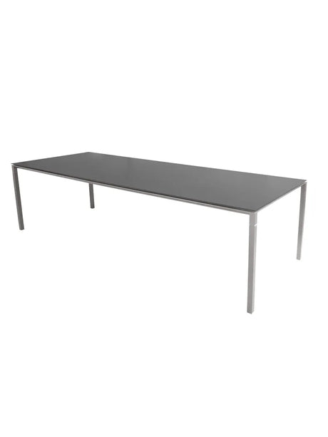 Pure Tisch, 280x100 cm von Cane-line - Taupe / Nero Black - Jacobsen Plus