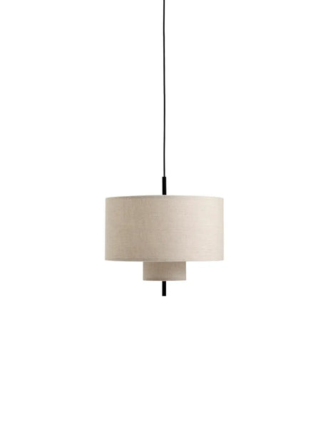 Margin Pendelleuchte Ø50 von New Works - Beige Canvas - Jacobsen Plus