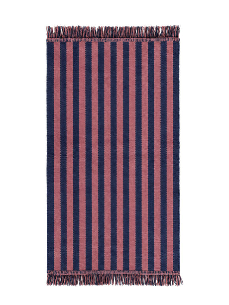 Stripes and Stripes Wool, 95 x 52 cm von Hay - Navy Cacao - Jacobsen Plus