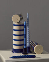 Column Candleholder Large, blue fra Hay - 2 - Jacobsen Plus
