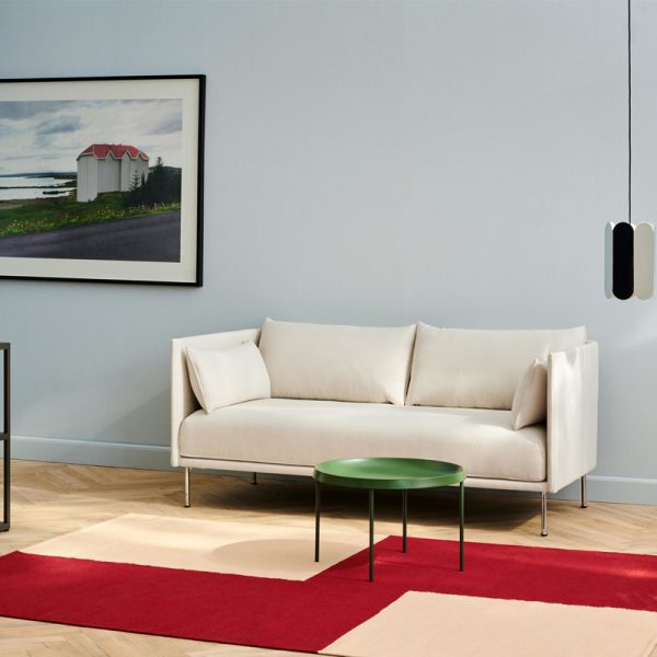 Ethan Cook Flat Works, 170x240 cm, Red Offset fra Hay - 3 - Jacobsen Plus
