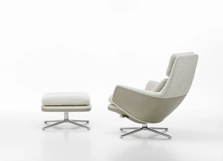 Grand Relax Sessel inkl. Fußhocker, grey/Beige von Vitra - 3 - Jacobsen Plus