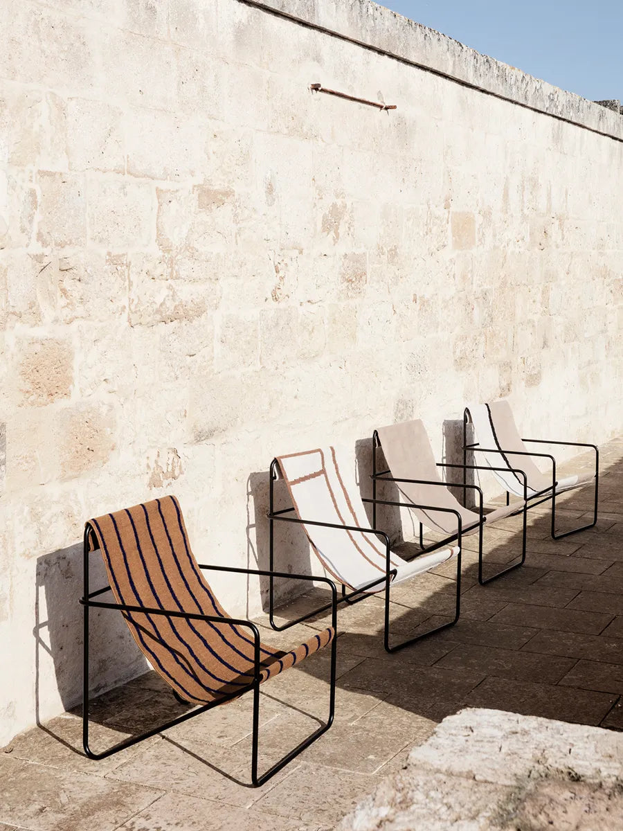 Desert Lounge Chair, Schwarz von Ferm Living - 5 - Jacobsen Plus