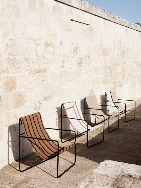 Desert Lounge Chair, Schwarz von Ferm Living - Soil - Jacobsen Plus