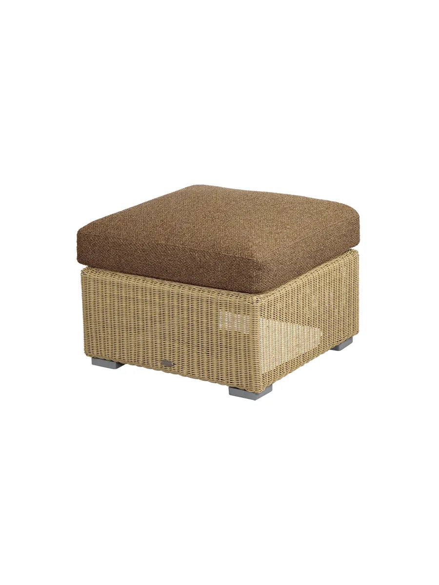 Hynde til Chester Fodskammel fra Cane-line - Umber Brown, Cane-line Rise - Jacobsen Plus