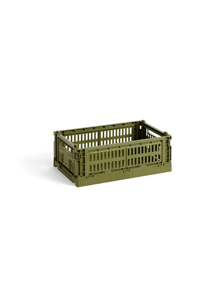 Colour crate S, olive von HAY - Jacobsen Plus