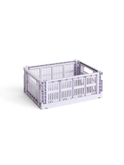 Colour crate M, lavender von HAY