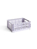 Colour crate M, lavender von HAY