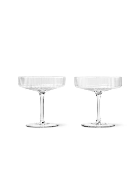 Ripple Champagnerglas von Ferm Living - 1 - Jacobsen Plus